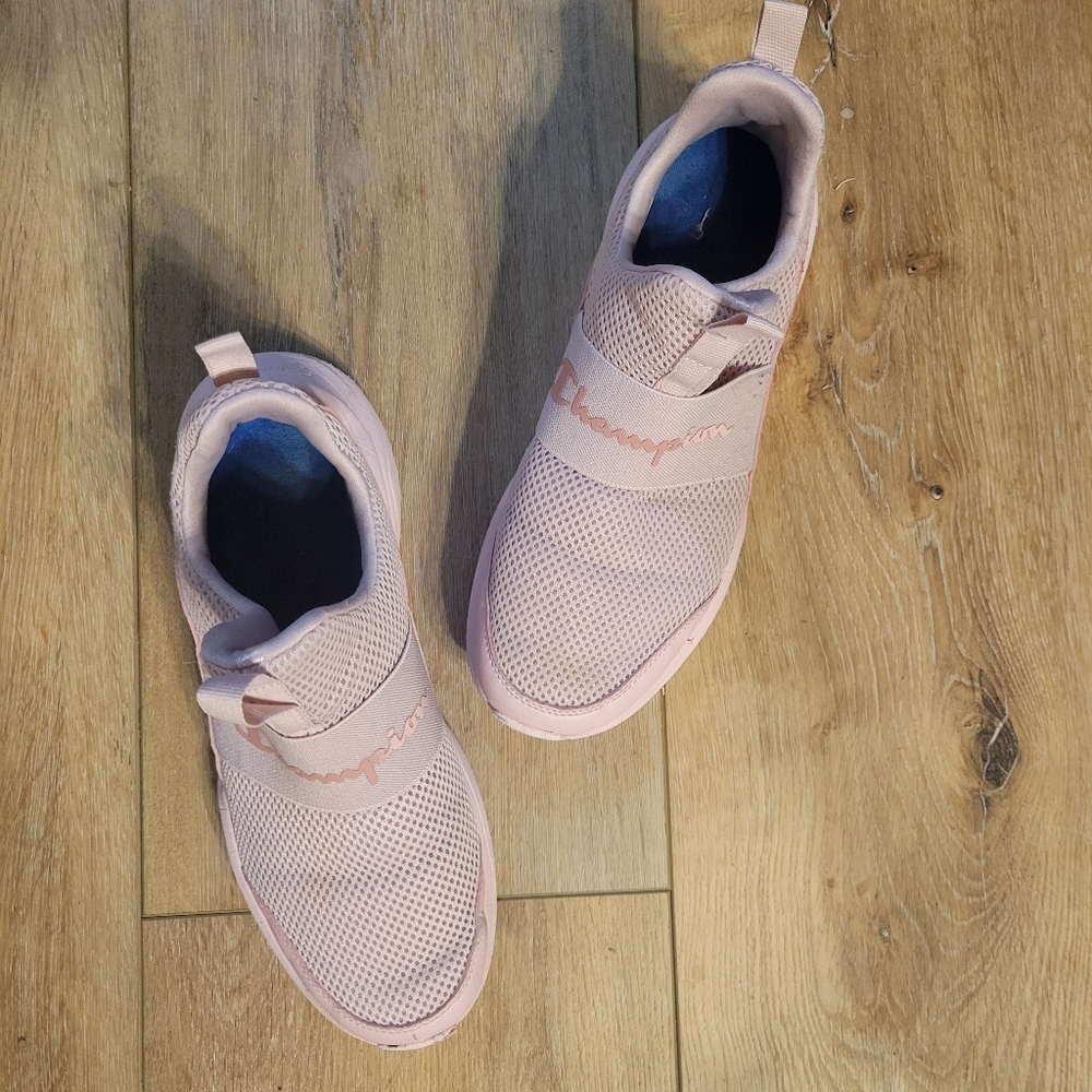 Champion Women's Pink Slip-On Sneakers 9W Athletic Shoes
